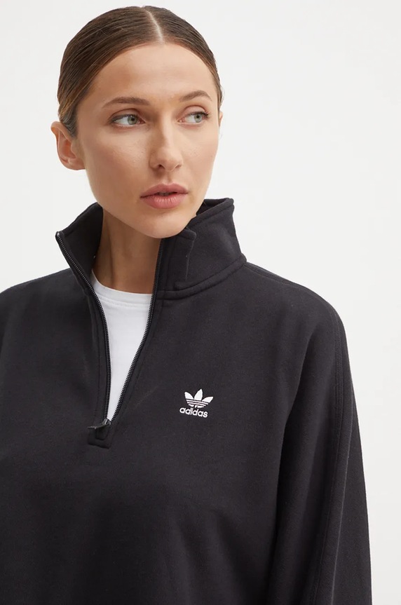 Odjeća Pamučna dukserica adidas Originals Essential IW5726 crna
