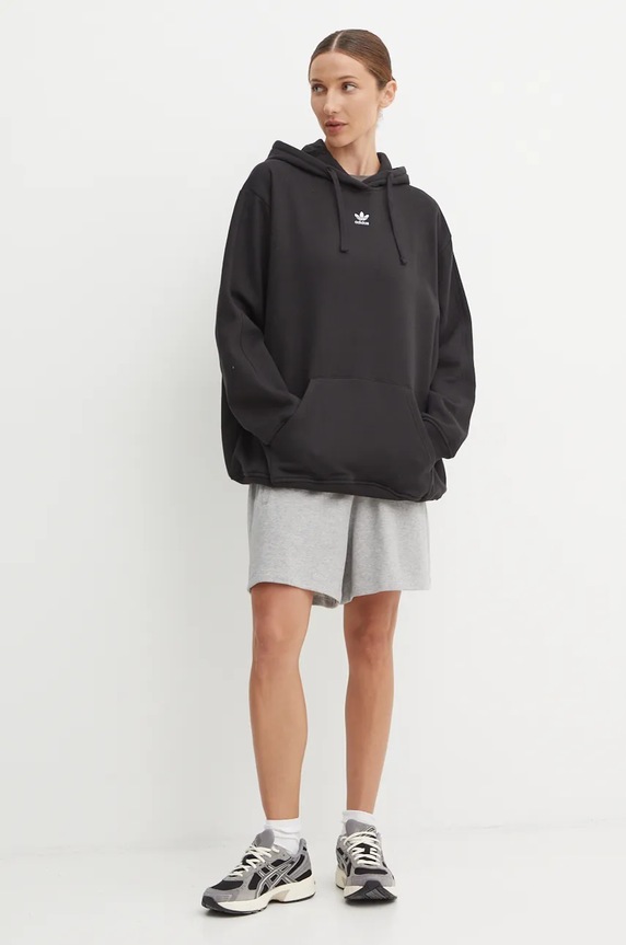 Mikina adidas Originals Essential IY7344 černá AW25