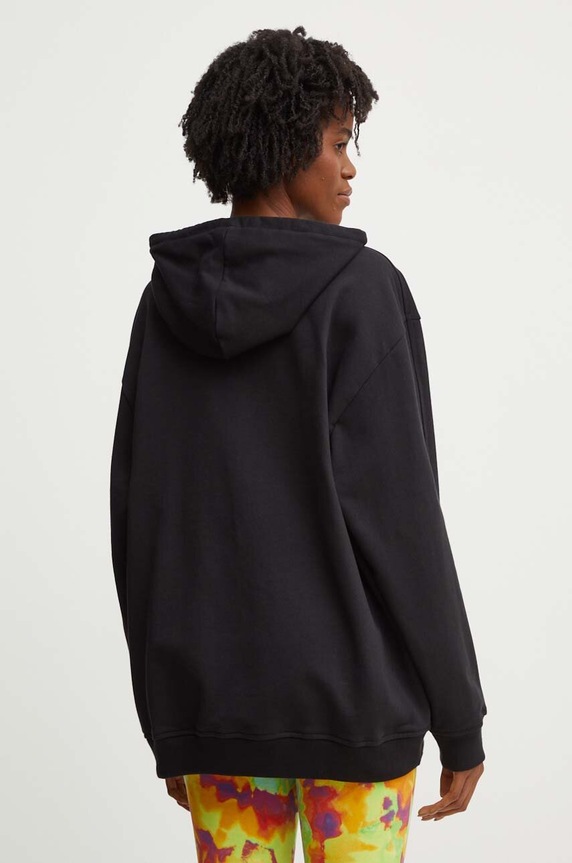Îmbrăcăminte adidas Originals hanorac de bumbac IY9615 negru