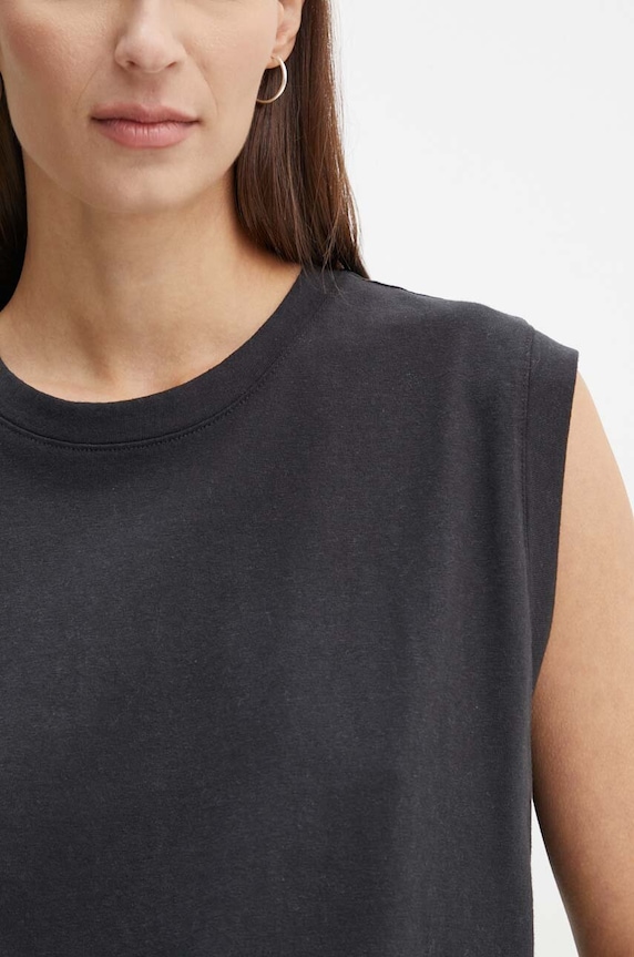 Bavlněný top Levi's A8794 černá