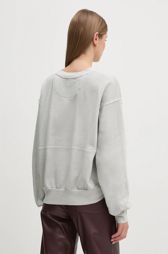 Odjeća Pamučna dukserica Pepe Jeans FIORELINA PL581464 siva