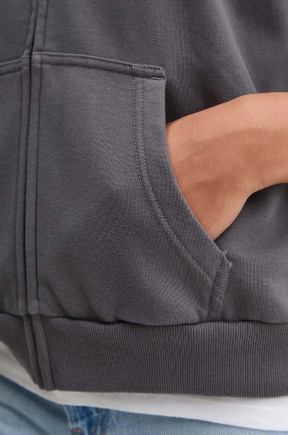 Hollister Co. felpa KI352.4151.131 grigio