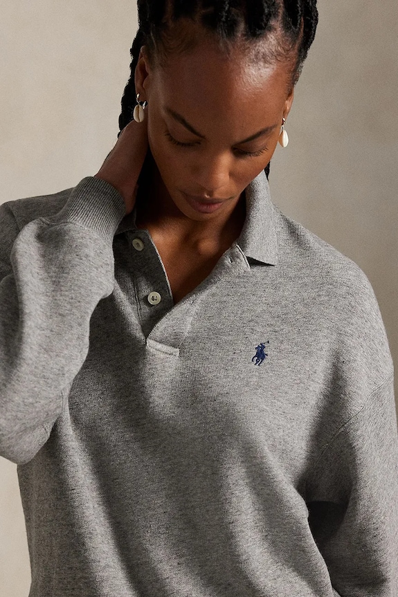 Polo Ralph Lauren bluză gri 211947966