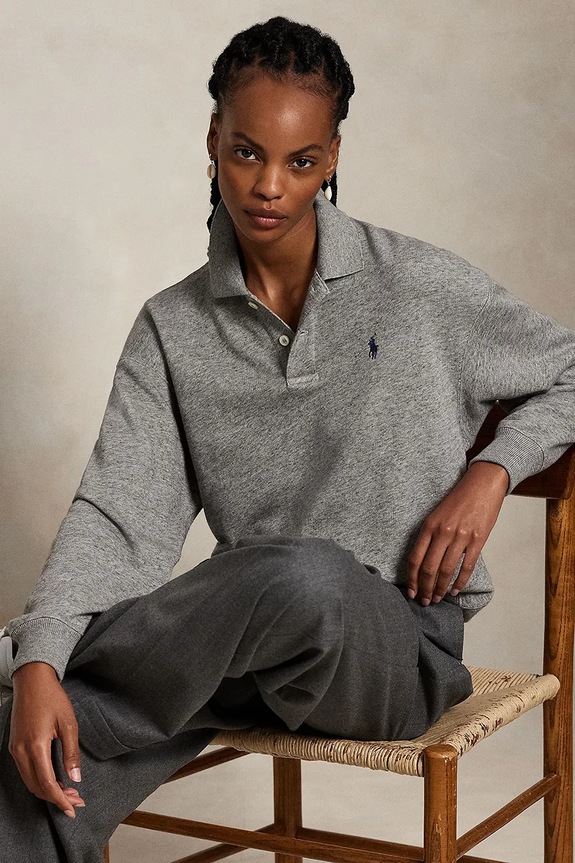 Polo Ralph Lauren bluză 211947966 gri