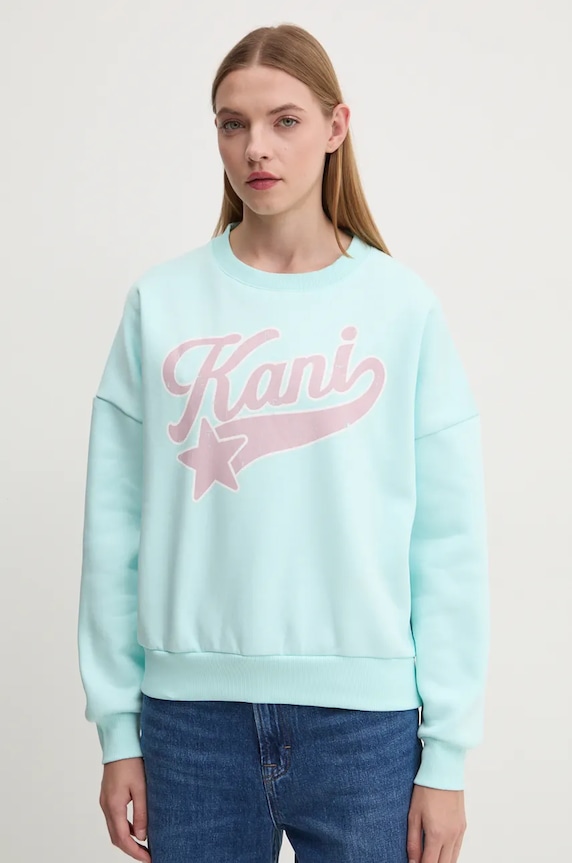 Pulover Karl Kani Potisk modra 61200004