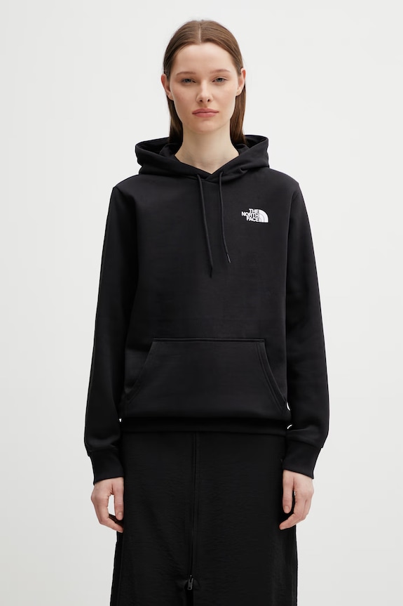 The North Face bluza Simple Dome Hoodie cu gluga negru NF0A89EYJK31