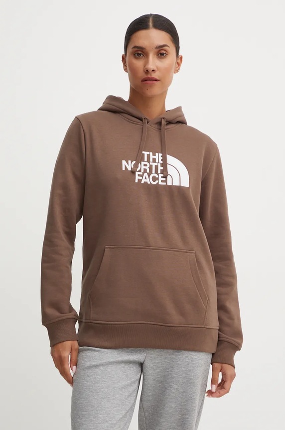The North Face sweatshirt Drew Peak Pullover Hoodie other brown NF0A89EH1OI1