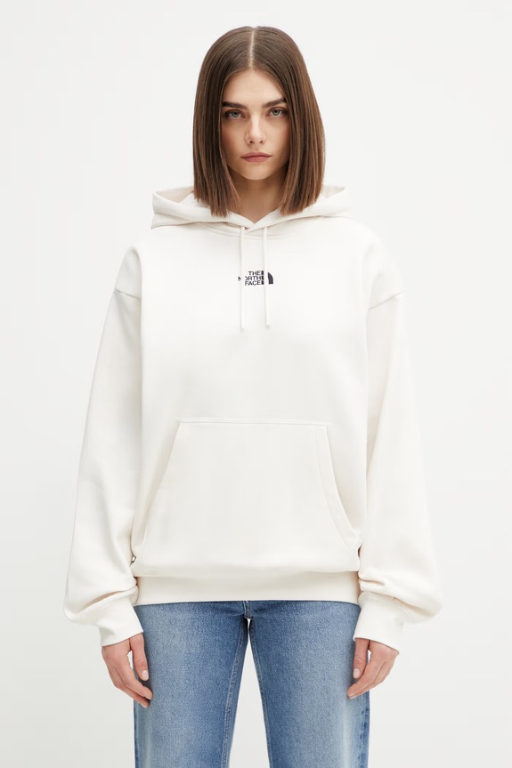 Dukserica The North Face Essential Hoodie bez uzorka bež NF0A89ENQLI1