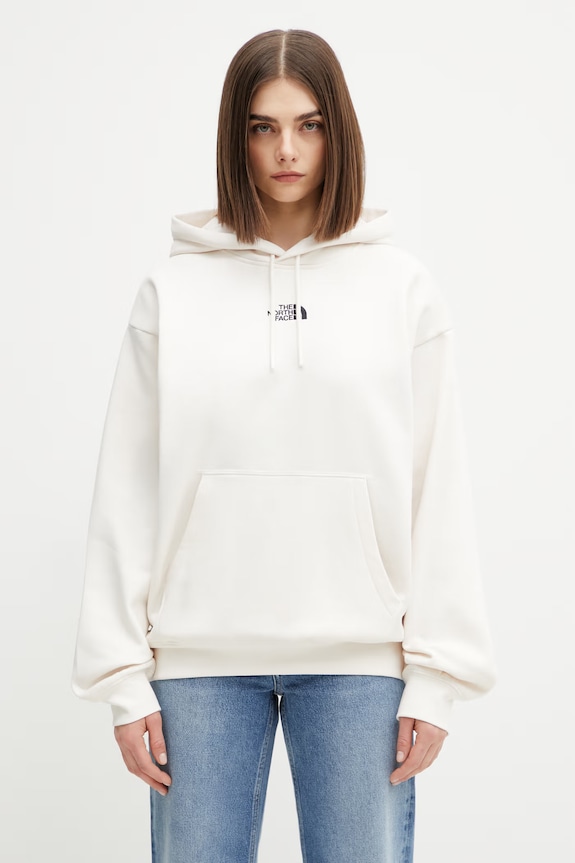 Dukserica The North Face Essential Hoodie bez uzorka bež NF0A89ENQLI1