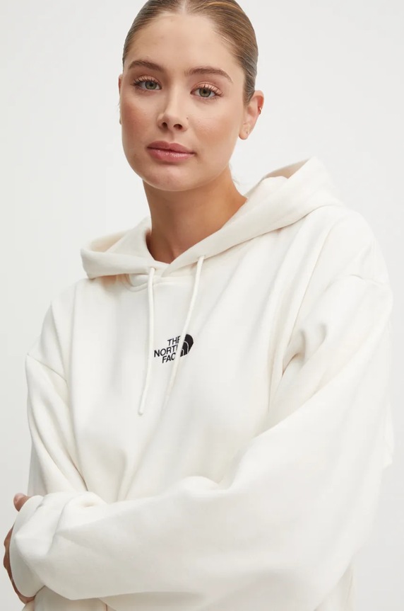 The North Face bluza Essential Hoodie beżowy NF0A89ENQLI1