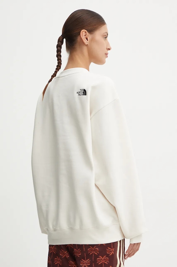 Oblečenie Mikina The North Face Essential Crew NF0A89EPQLI1 béžová