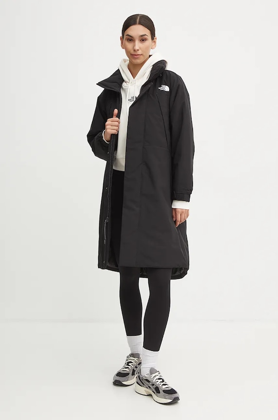 Mikina The North Face Essential Crop Hoodie NF0A89EXQLI1 béžová AW25