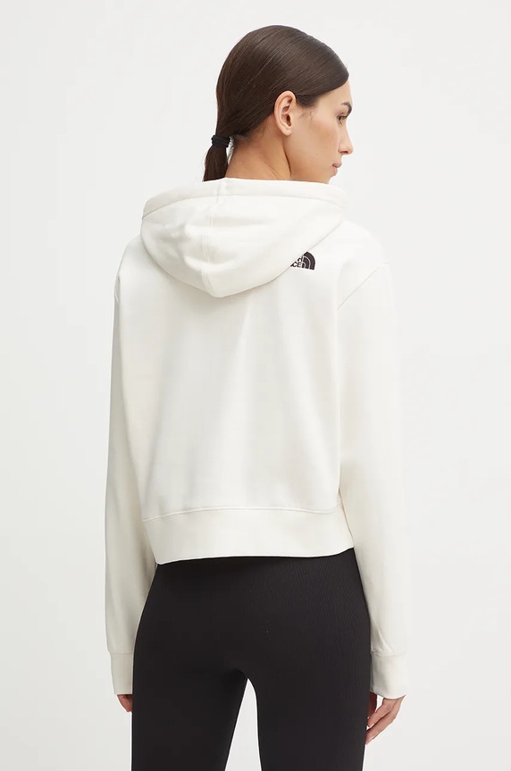 Oblečení Mikina The North Face Essential Crop Hoodie NF0A89EXQLI1 béžová