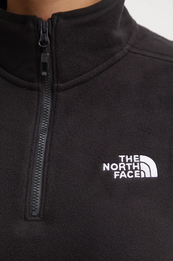 Спортен суичър The North Face 100 Glacier NF0A855M4H01 черен