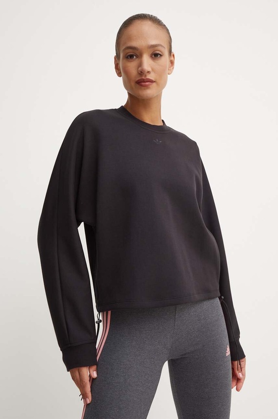 adidas Originals bluza aplikacja czarny IW5507