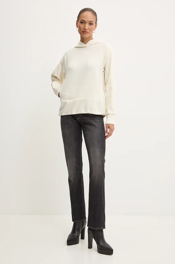 Dukserica BOSS 50524545 bež AW24