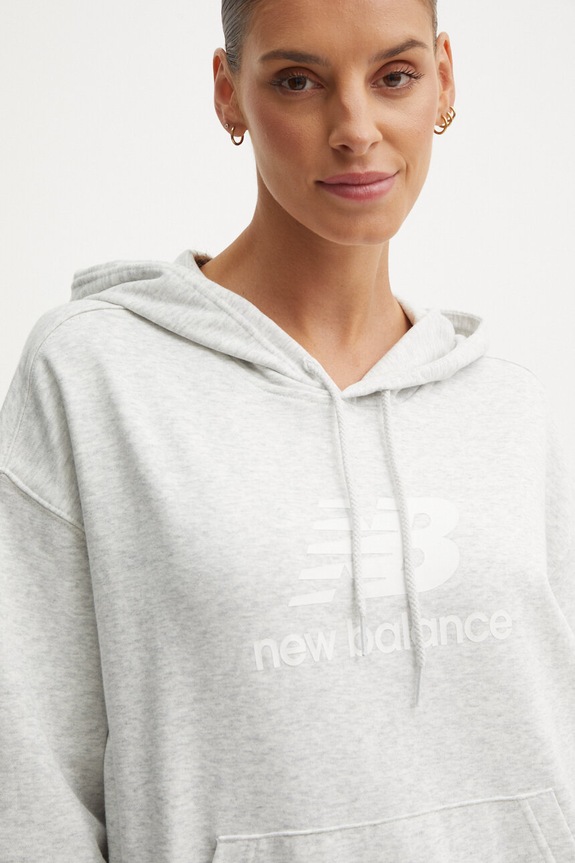 New Balance bluza szary WT41504AHH