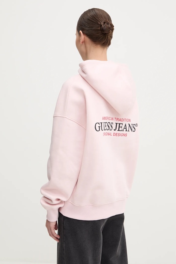 Oblečenie Mikina Guess Jeans W4BQ21.KC811 ružová
