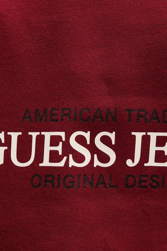 Guess Jeans bluza W4BQ21.KC811 bordowy