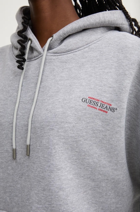 Μπλούζα Guess Jeans W4BQ21.KC811 γκρί