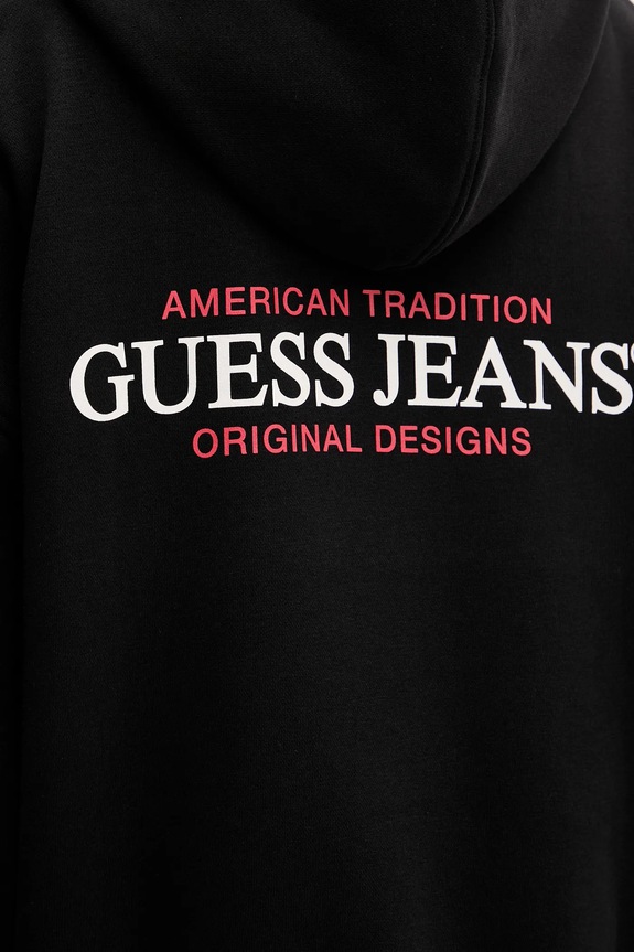 Mikina Guess Jeans čierna W4BQ21.KC811