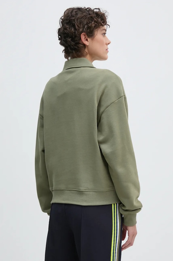Clothing Lacoste cotton sweatshirt SF2641 green