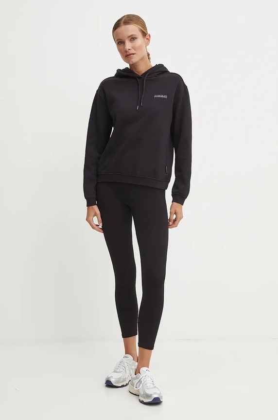 Mikina Napapijri B-Blanche NP0A4HYP0411 čierna AW24
