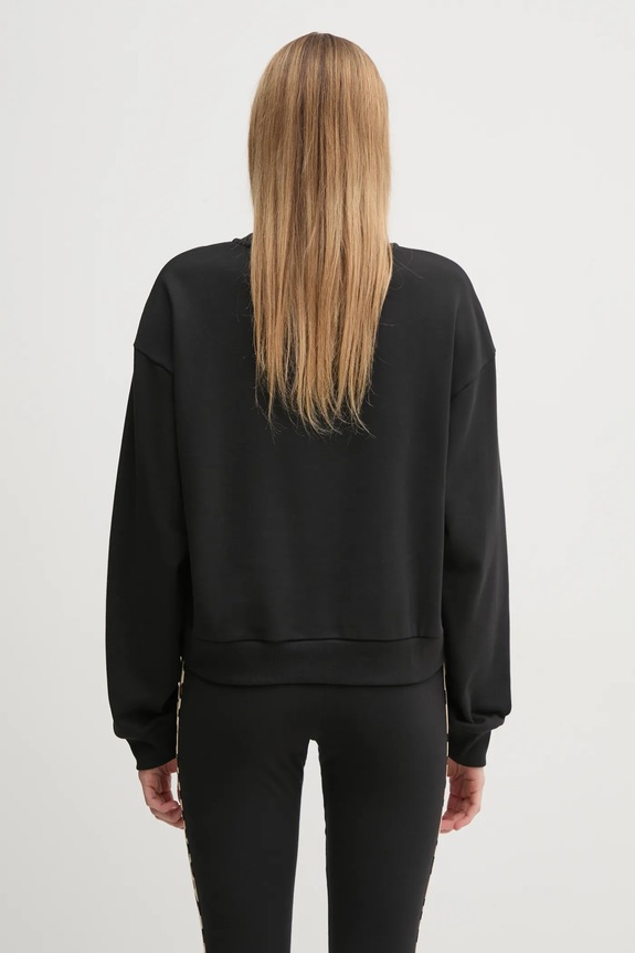 Abbigliamento adidas Originals felpa in cotone Leopard Sweat IW8480 nero