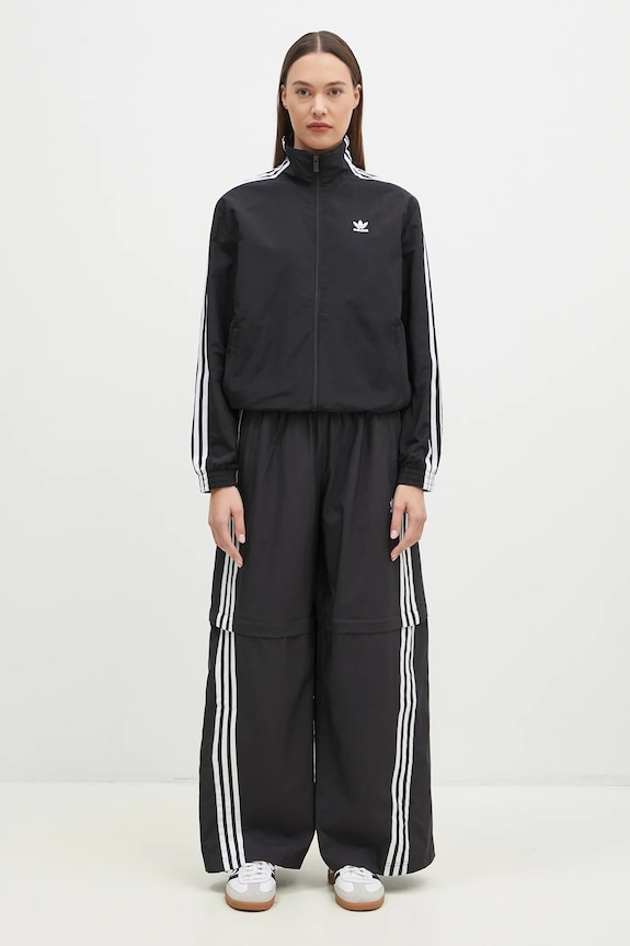 adidas Originals geacă Woven Tracktop JD5331 negru