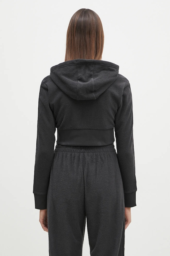 Oblečení Mikina adidas Originals Femme Galore Short Fulzip Hoodie JN3006 šedá