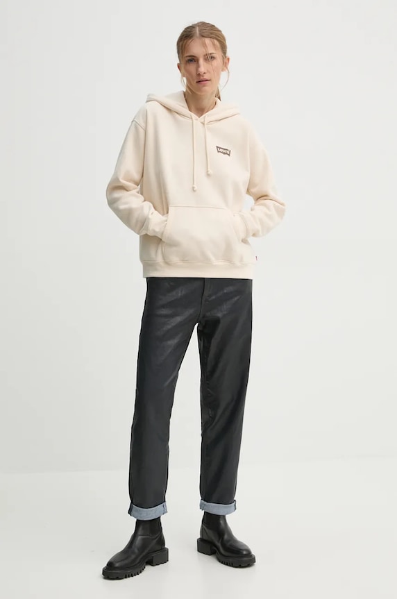 Mikina Levi's A8801 béžová SS25