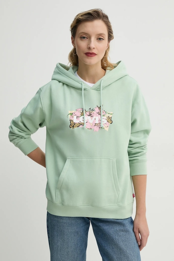 Levi's bluza imprimeu verde A8801