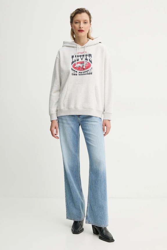 Mikina Levi's A8801 šedá SS25