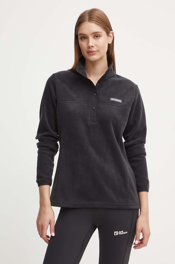 Columbia bluza sportowa Benton Springs bez kaptura czarny 2085651