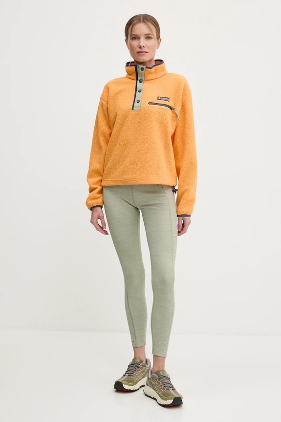 Columbia bluza sportowa Helvetia 2092231 pomarańczowy SS26