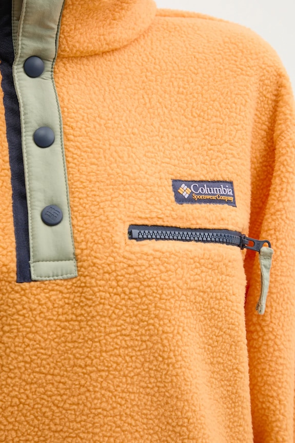 Columbia bluza sportowa Helvetia 2092231 pomarańczowy