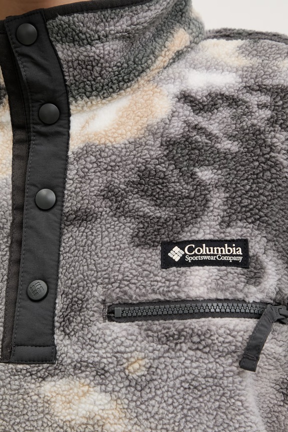 Columbia μπλούζα fleece Γυναικεία Helvetia 2098501 γκρί