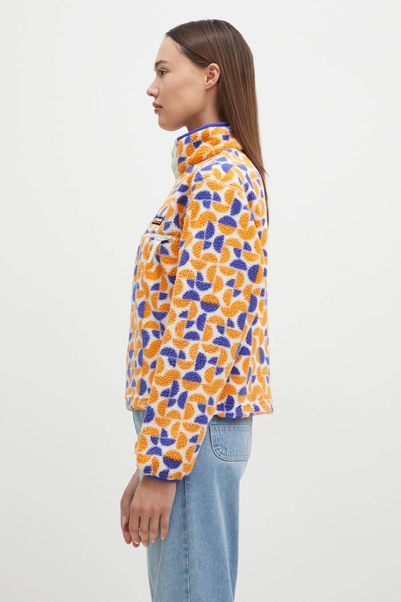 Columbia Helvetia fleece sweatshirt Women's 2098501 orange SS26