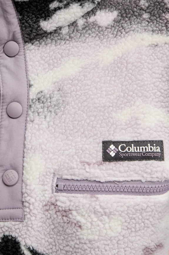 Športová mikina Columbia Helvetia 2098501 fialová