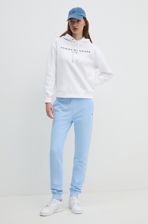 Tommy Hilfiger felpa WW0WW43598 bianco AW25