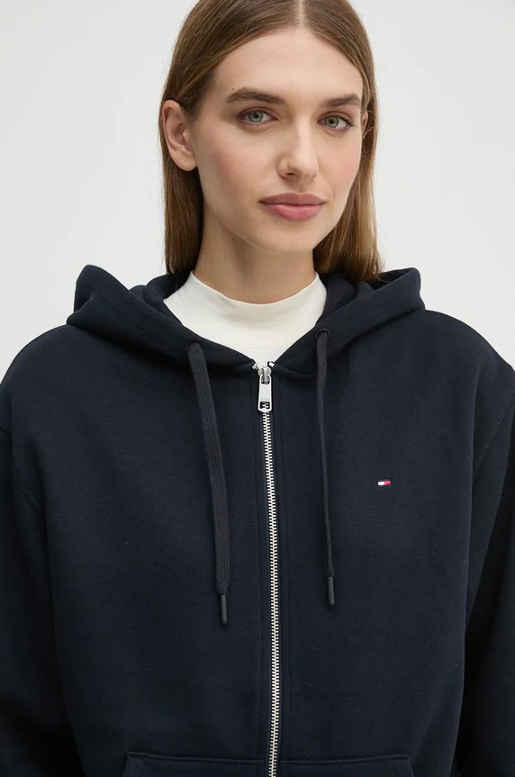 Mikina Tommy Hilfiger námořnická modř WW0WW44166