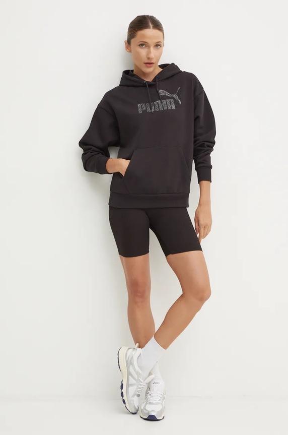 Puma bluza 681492 czarny AW24