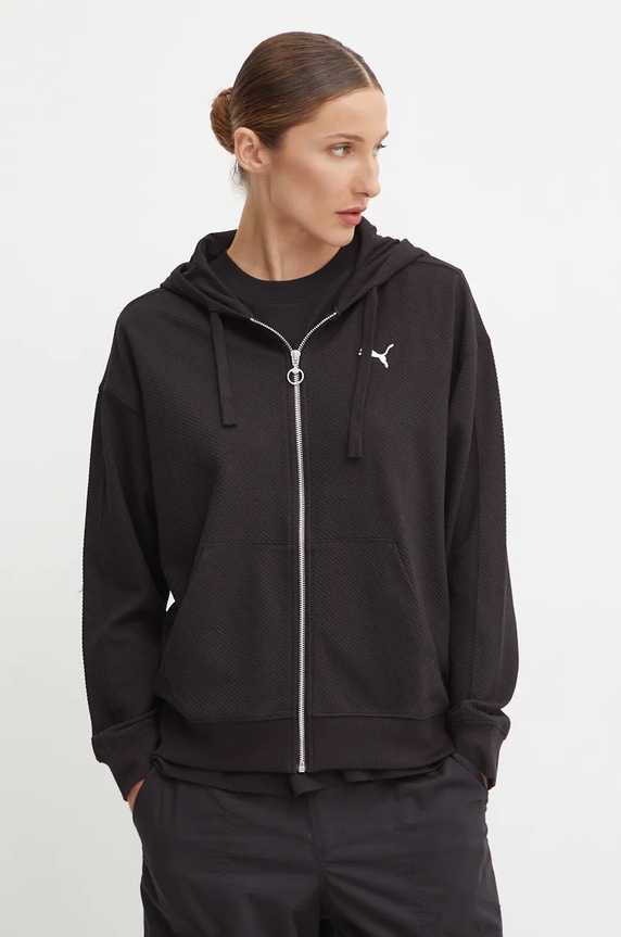 Μπλούζα Puma με ελαστάν μαύρο 681631