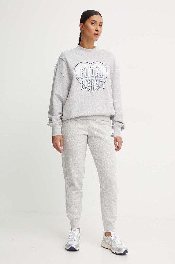 Bavlnená mikina Puma 682293 sivá AW24