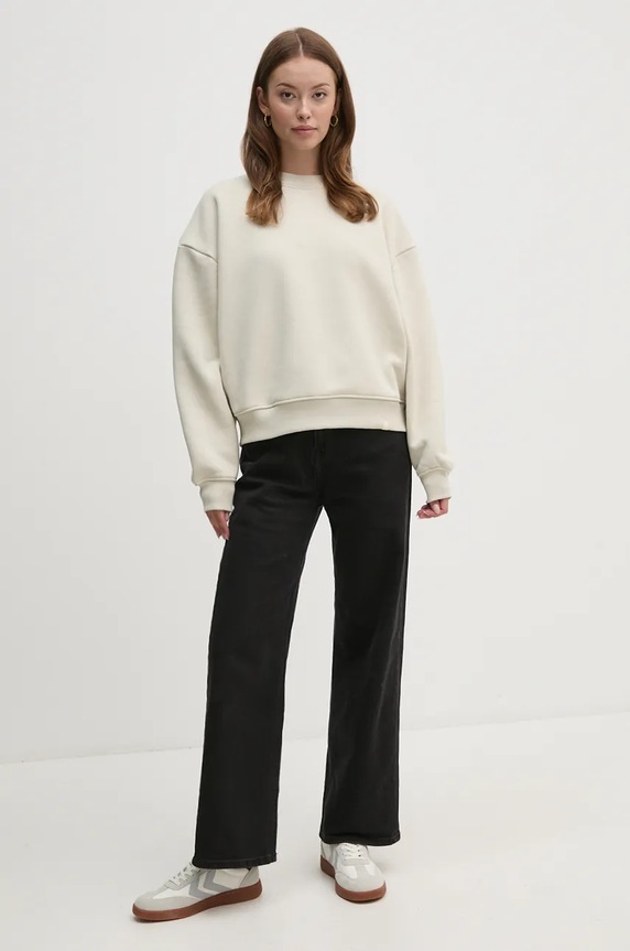 Calvin Klein Jeans bluza J20J224656 beżowy AW24