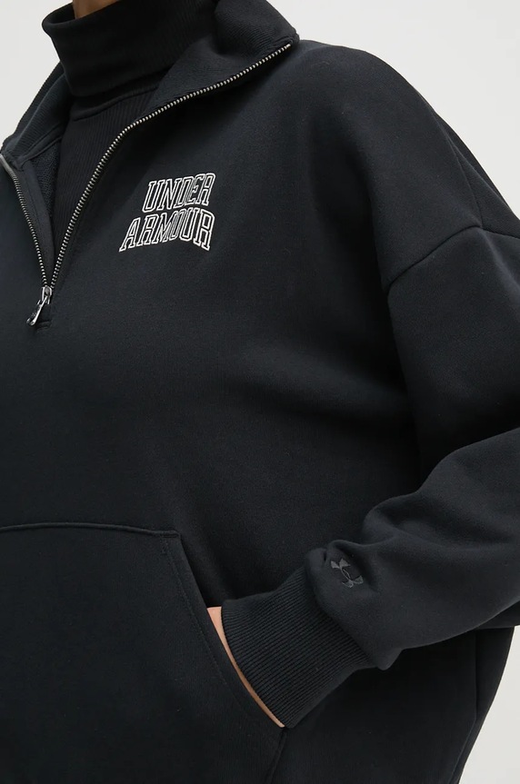 Μπλούζα Under Armour Icon HWT Terry μαύρο 1386495