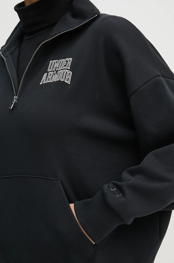 Μπλούζα Under Armour Icon HWT Terry μαύρο 1386495