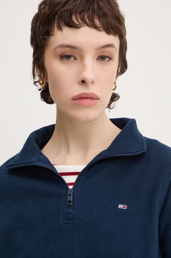 Μπλούζα Tommy Jeans σκούρο μπλε DW0DW19751