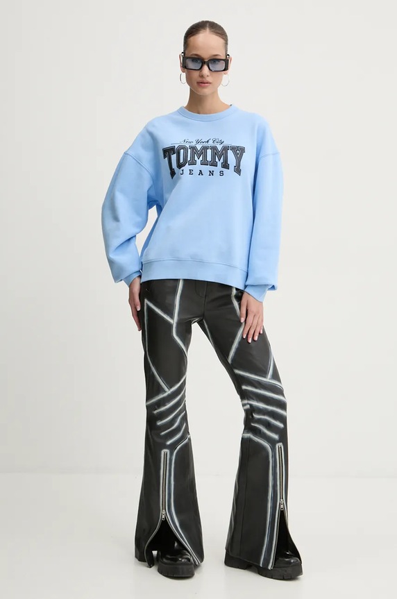 Dukserica Tommy Jeans DW0DW19845 plava NC24