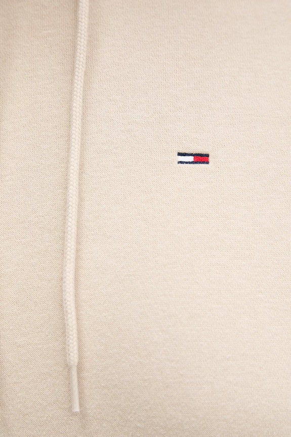 Tommy Jeans hanorac de damă cu bumbac DW0DW19958 bej